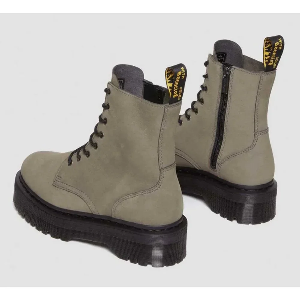 Dr. Martens Jadon Boot Milled Nubuck Platforms